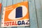 totalgaz butane propane logo sign and text brand sale of gas cylinders