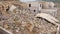 Totally destroyed house in forsaken village, Crete, Greece