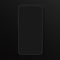 Totally soft realistic black vector smartphone. High quality detailed 3d realistic phone template for inserting any UI