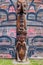 Totem Pole at the Ksan Historical Village