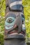 Totem Pole in Pioneer Square park