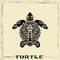 Totem Pole - Turtle