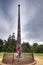 Totem pole, Virginia water, Surrey.