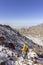 Toubkal national park, the peak whit 4,167m is the highest in the Atlas mountains and North Africa