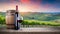 A touch of elegance: red wine idyll in the Tuscan sun