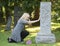 Touching Grief in the Cemetery