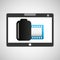 Touchpad digital photo roll