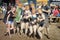 Tough Mudder: Group of Happy Race Finishers