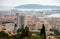 Toulon city and coastline from Faron mountain