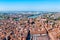 Toulouse aerial panoramic view, France