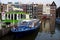 Tour boat in Amsterdam