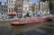 Tour boat in Amsterdam