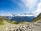 Tour du Mont-Blanc/Col de Voza,France