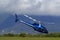 Tour Helicopter taking off at Kahului, Maui, HI