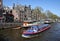 Tourboat in Amsterdam, Holland