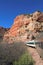 Tourism in Arizona/USA: Tourist Train in Verde Canyon