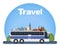 Tourism europe and the world by bus attractions