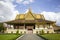 Tourism Khmer style roof architecture in Royal Palace, Phnom Penh, Cambodia, Asia.
