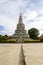 Tourism Khmer style roof architecture in Royal Palace, Phnom Penh, Cambodia, Asia.