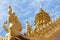 Tourism Khmer style roof architecture in Royal Palace, Phnom Penh, Cambodia, Asia.