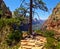 Tourist in Angels landing