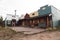 Tourist attraction buildings, now abandoned, part of the Westward Ho Motel complex