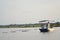 Tourist on a boat, CaÃ±o negro, Costa Rica