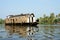 Tourist boat at Kerala backwaters,Alleppey,India