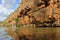 Tourist boat at river in Katherine Gorge, Katherine, Norhern Territory, Australia