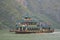 Tourist boat sailing Yangtze River
