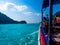 Tourist Boat to snorkeling at Surin Island, Thailand : March 2019