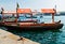 Tourist boats abra on canal Dubai, UAE old town