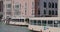 Tourist boats in Grand Canal Venice Italy