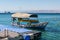 A tourist boats in the Gulf of Aqaba Red Sea, Jordan