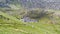 Tourist building complex at Pen Y Pass in Snowdonia mountains