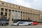 Tourist buses outside Bureau of Engraving and Printing building,Washington,DC,2015