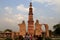 Tourist enjoying at Qutub Minar, Delhi, India