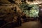 Tourist entering Borra Caves