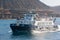 Tourist ferry along the west coast of Gran Canaria