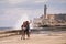 Tourist Girls Taking Selfie With Mobile Phone In Havana Cuba