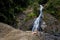 Tourist on Huai To waterfall