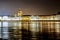 Tourist impressions of Sights and views of the city of Night Saint Petersburg. Russia.