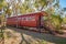 Tourist Information Center In Restored Train Carriage Australian Bush