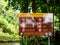 Tourist Information signs at Than Sadet National park on Koh Phanagn, Thailand