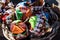 Tourist Items for sale at the Glass Floored Viewpoint at Cabo Girao near Camara de Lobos on the Island of Madeira