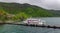 Tourist jetty of Lake Towada in Aomori, Japan