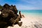 Tourist on Koh Poda island