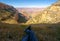 Tourist Legs in Grand Canyon, Arizona, USA