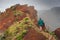 Tourist mountain trail Madeira