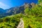 Tourist path around Lake Morskie Oko